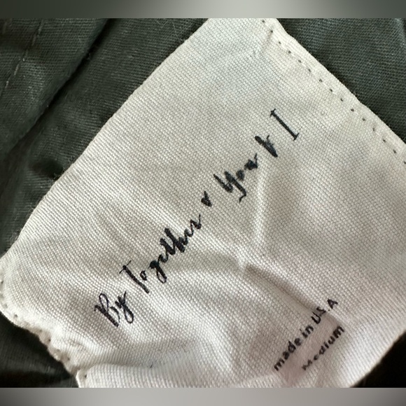 NWOT Olive Utility Light Jacket - Picture 5 of 5